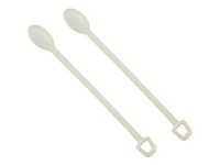 Rörpinne PURE C-PLA 13,3cm vit 100/FP
