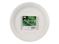 Tallrik PURE FSC Papp 23cm stark 100/FP
