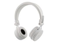 Hörlur+Mic STREETZ On-ear HL-427 Vit