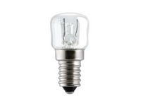 Päronlampa E14 230V 15W Klar