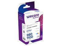 Bläckpatron WECARE BROTHER LC980HC BKCMY