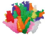 Påskfjädrar blandade färger 180/FP