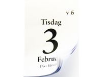 Dagblock Studieåret 19-20, 75x107 mm