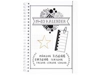 Kalender 19-20 Doodle III A5