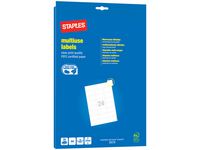 Etikett STAPLES 70x37 600/FP
