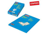 Laminat STAPLES A4 klar 125 mic 100/FP