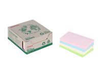 Notes STAPLES recy 76x127mm Pastell12/FP