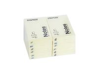 Notis STAPLES 51x76mm gul