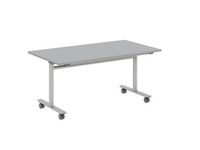 Fällbord 1400x700 grå/silver