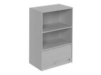 Skåp jalusi 2-plan 800x400x1320 grå