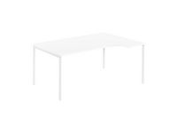 Hörnskrivbord höger 1800x1200x740 vit
