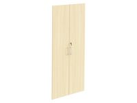 Dörr med lås 4-plan 397x18x1634 björk