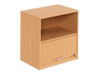 Skåp jalusi 1-plan 800x400x915 bok