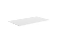 Skiva rak 1600x800x25 vit