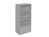 Skåp jaulsi 3-plan 800x400x1725 grå