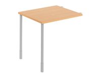 Kopplingsbord 600x800x740 bok/silver