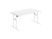 Fällbord 1600x800x730x18 vit