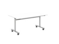 Fällbord 1200x800 vit/silver
