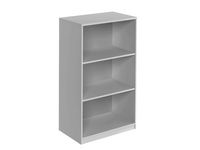 Hylla 3-plan 800x400x1320 mont/18mm grå