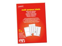 Etikett STAPLES 70x41mm 2100/FP