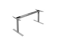 T-stativ fast utan skiva 2-ben silver