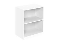 Hylla 2-plan 800x400x915 mont/18mm vit