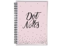 Anteckningsblock DotNotes A5 spiral FSC