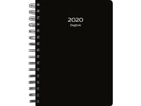 Dagbok plast Svart - 1023