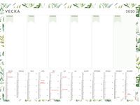 Veckoplan whiteboard - 2485