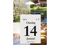 Väggplån m. dagblock Årstid - 1301