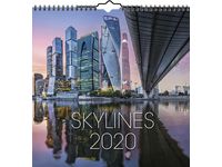 Väggkalender Skylines - 1795