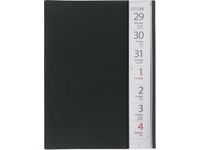 Stor Veckokalender plast Svart - 1106