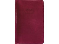 Fickagenda konstläder Röd - 3328
