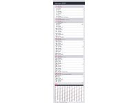 Liten bordskalender Elegant - 1591
