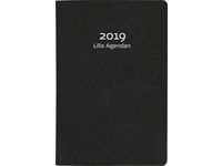 Lilla Agendan konstläder Svart - 1128