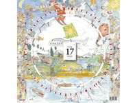 Väggkalender Hela året runt - 1760