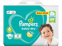 Blöja BabyDry S6 13-18kg 96/FP