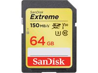 Minneskort SANDISK SDXC Extreme 64GB