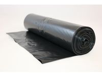 Plastsäck LD 125l svart 25/RL