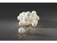 Ljusslinga metall 24 varmvita LED