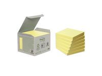 Notes POST-IT 100%recyc 76x76 mm gul6/FP