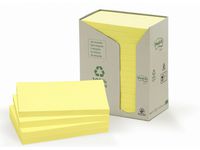 Notes POST-IT 100%recyc 127x76 Gul 16/FP