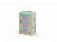 Notes POST-IT 100%recycl 38x51Rainb24/FP
