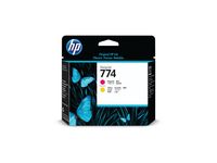 Skrivhuvud HP 774 P2V99A Gul/Magenta
