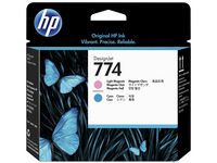 Skrivhuvud HP 774 P2V98A L-Cyan/L-Mag