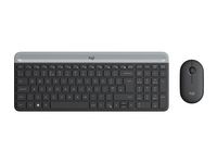 Tangentbord+Mus LOGITECH MK470 Graphite