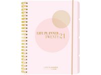 Kalender 20-21 Life Planner Pink A5