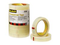 Kontorstejp SCOTCH 550 transp. 66mx19mm