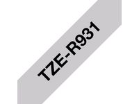 Tape BROTHER Tze-R931 12mm Guld på Silv.