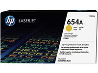 Toner HP CF332AC 654A Gul